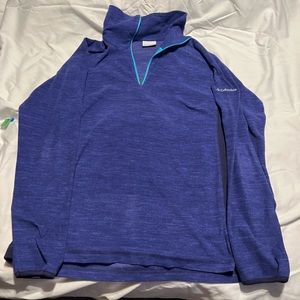 Columbia quarter zip light weight